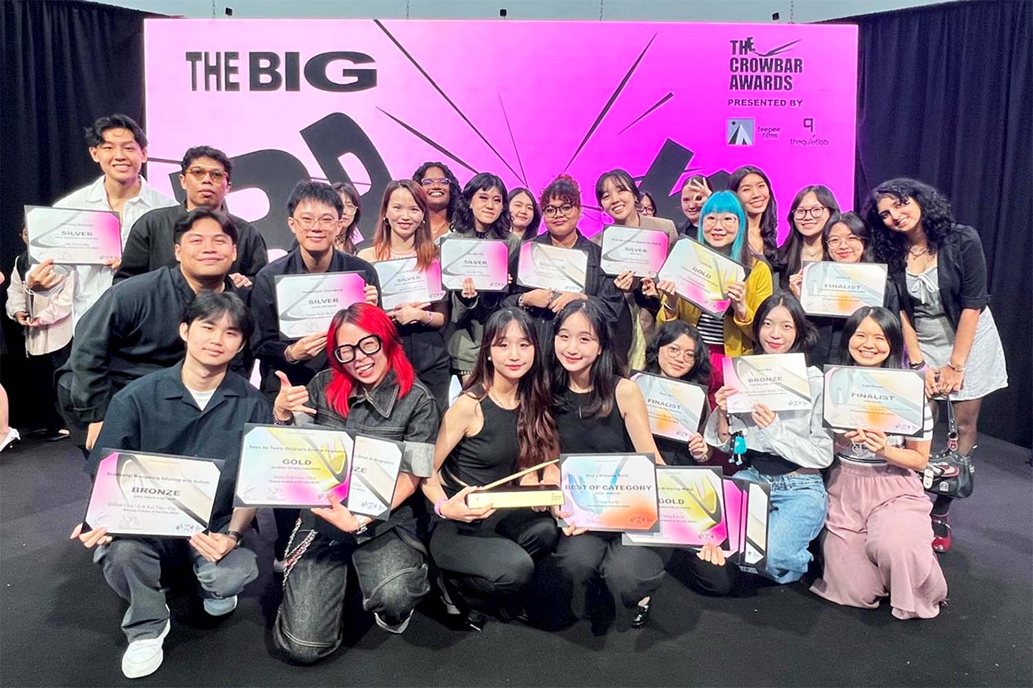 Recipients of The Crowbar Awards 2024.