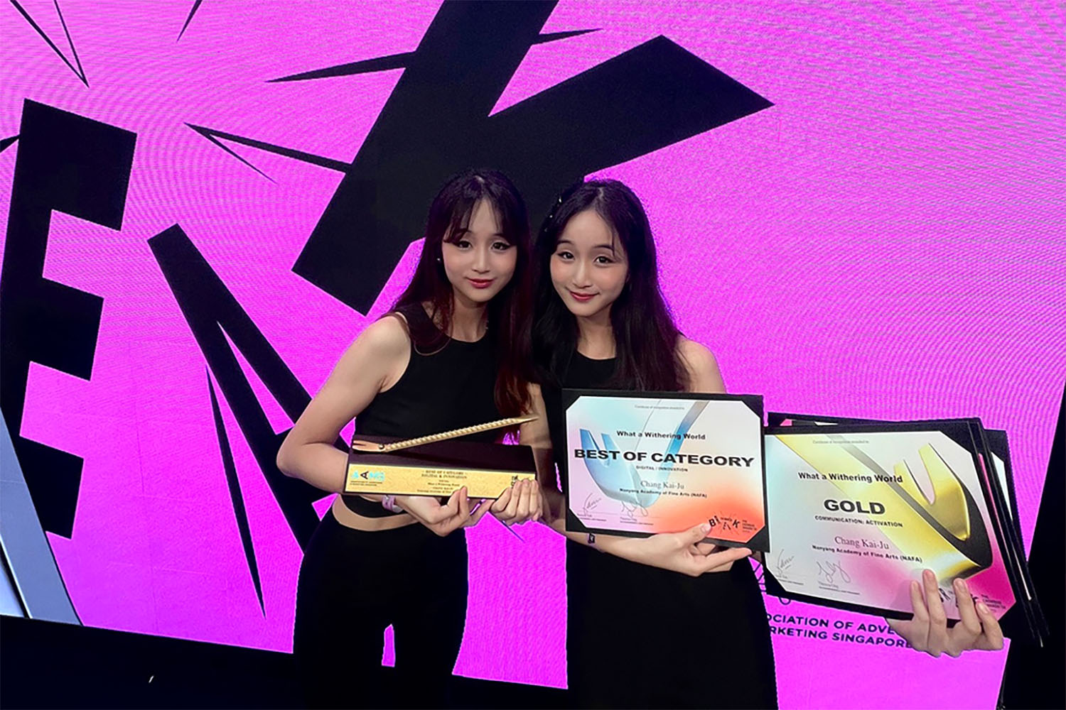 Recipients of the Gold category for The Crowbar Awards 2024.