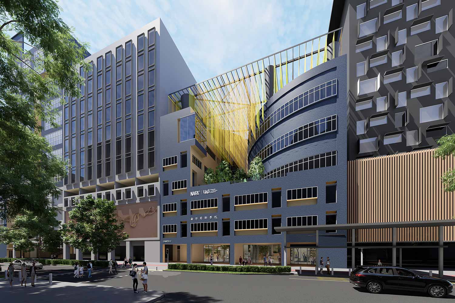 NAFA Campus 2 - Bencoolen Street.