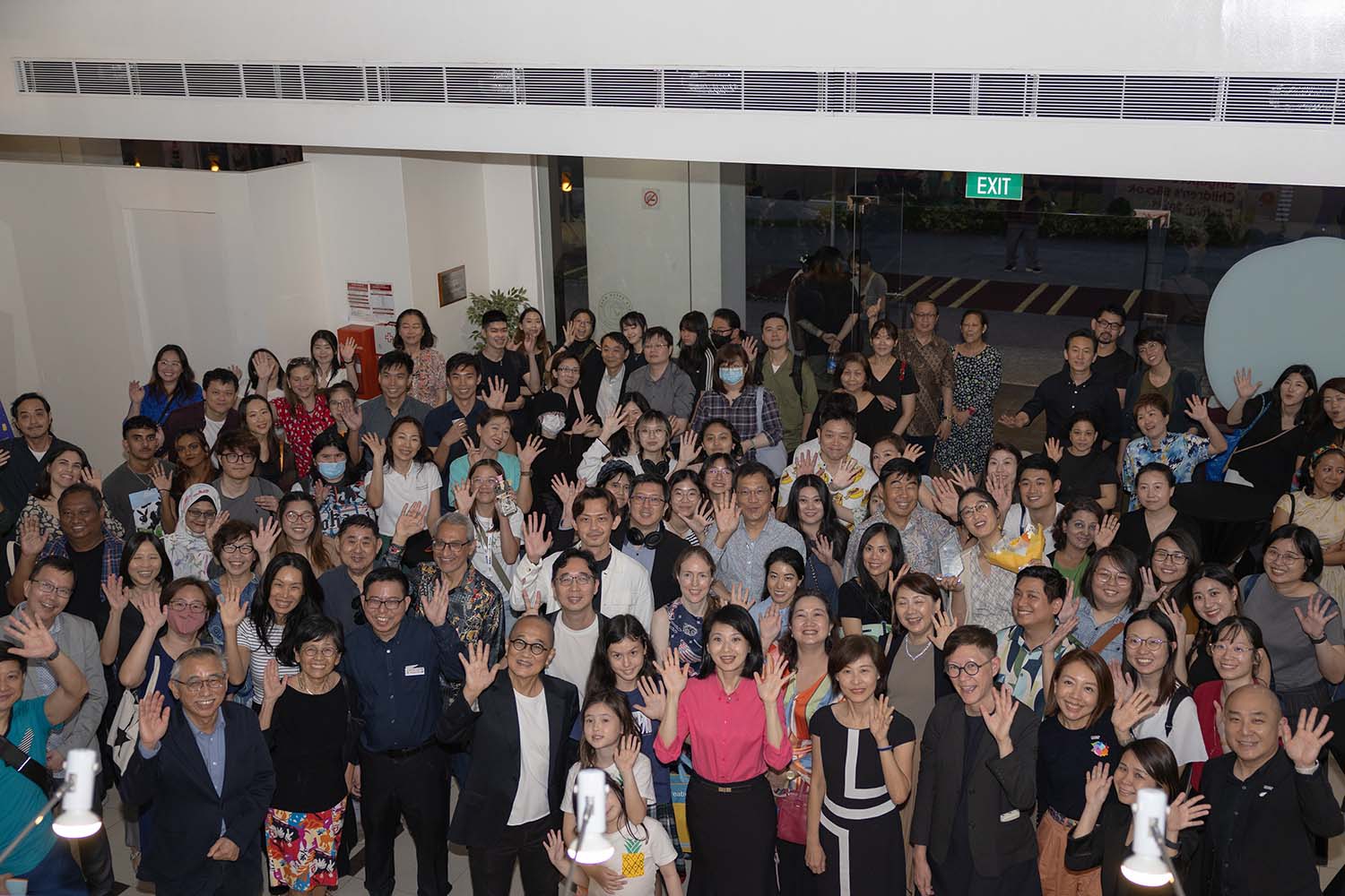 Attendees and representatives at the Singapore Childrens Book Festival 2024.