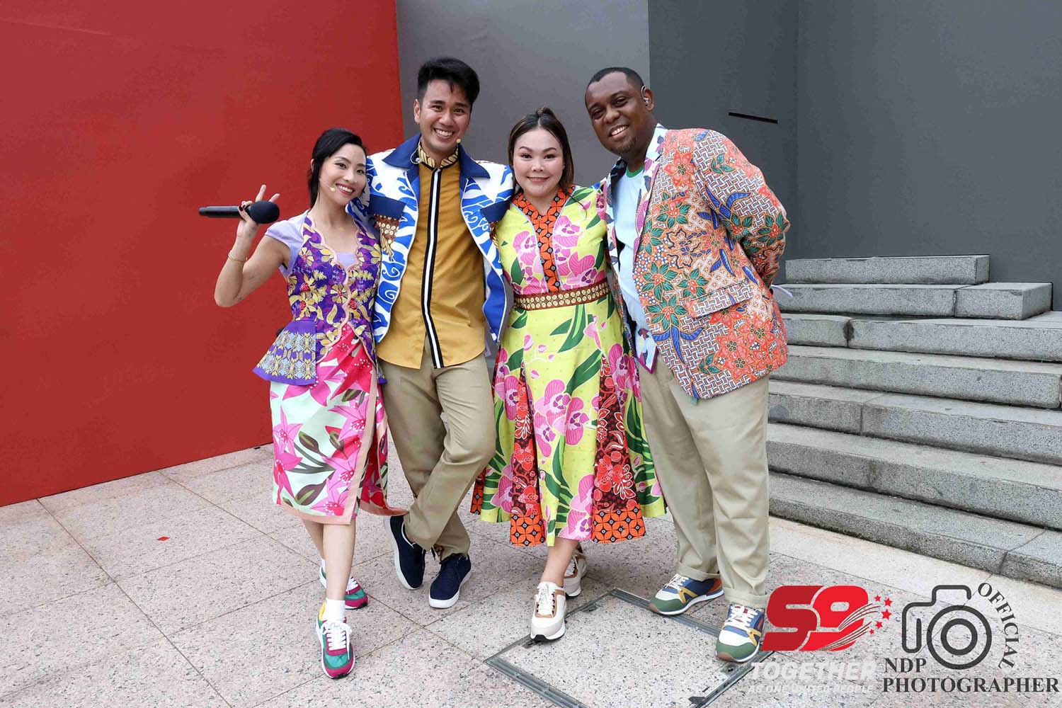 NDP59 emcees and show hosts.