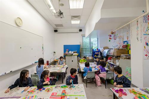 Kinder Art Classroom
