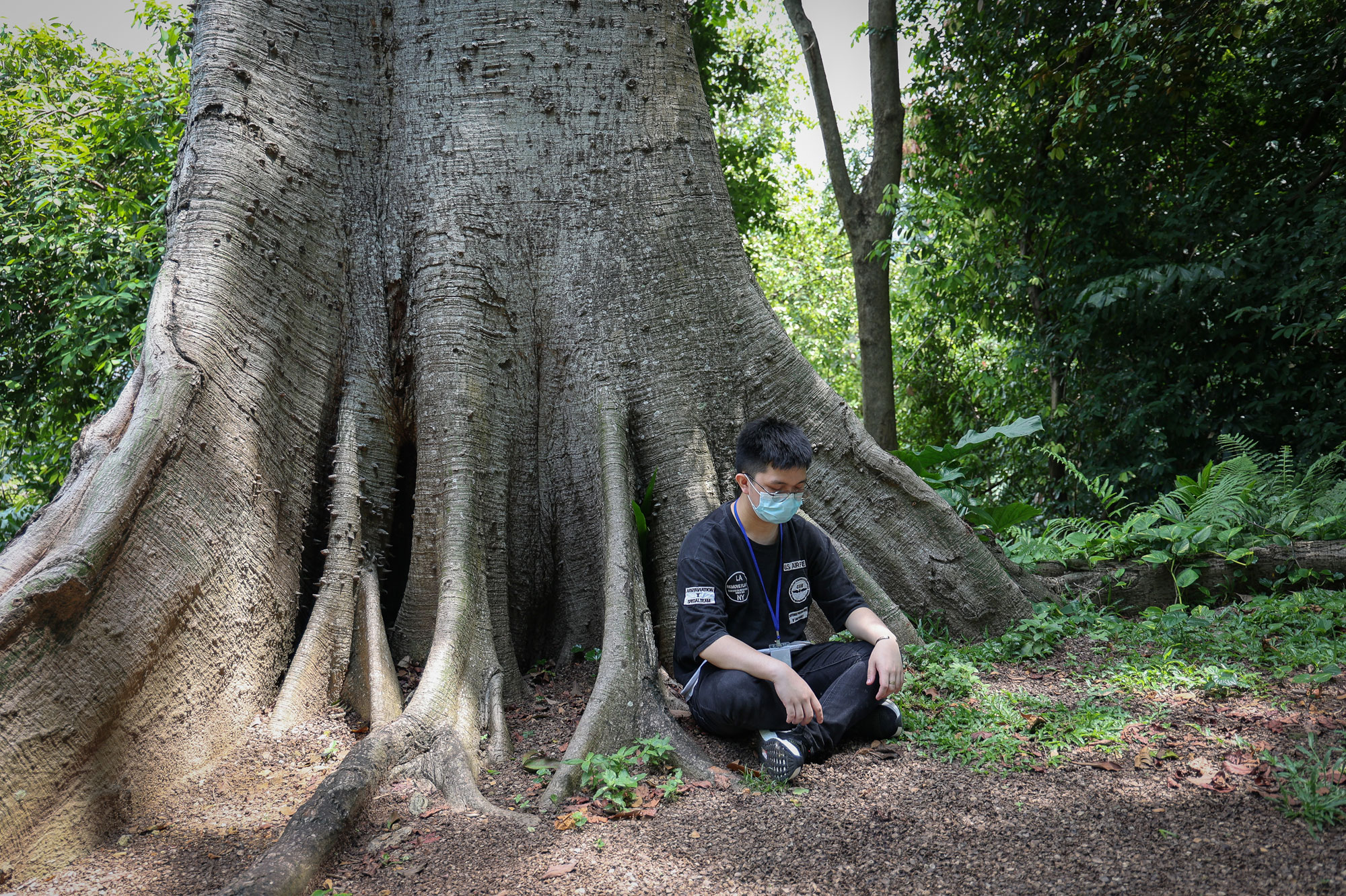 Experiential workshop and activity at Fort Canning Park