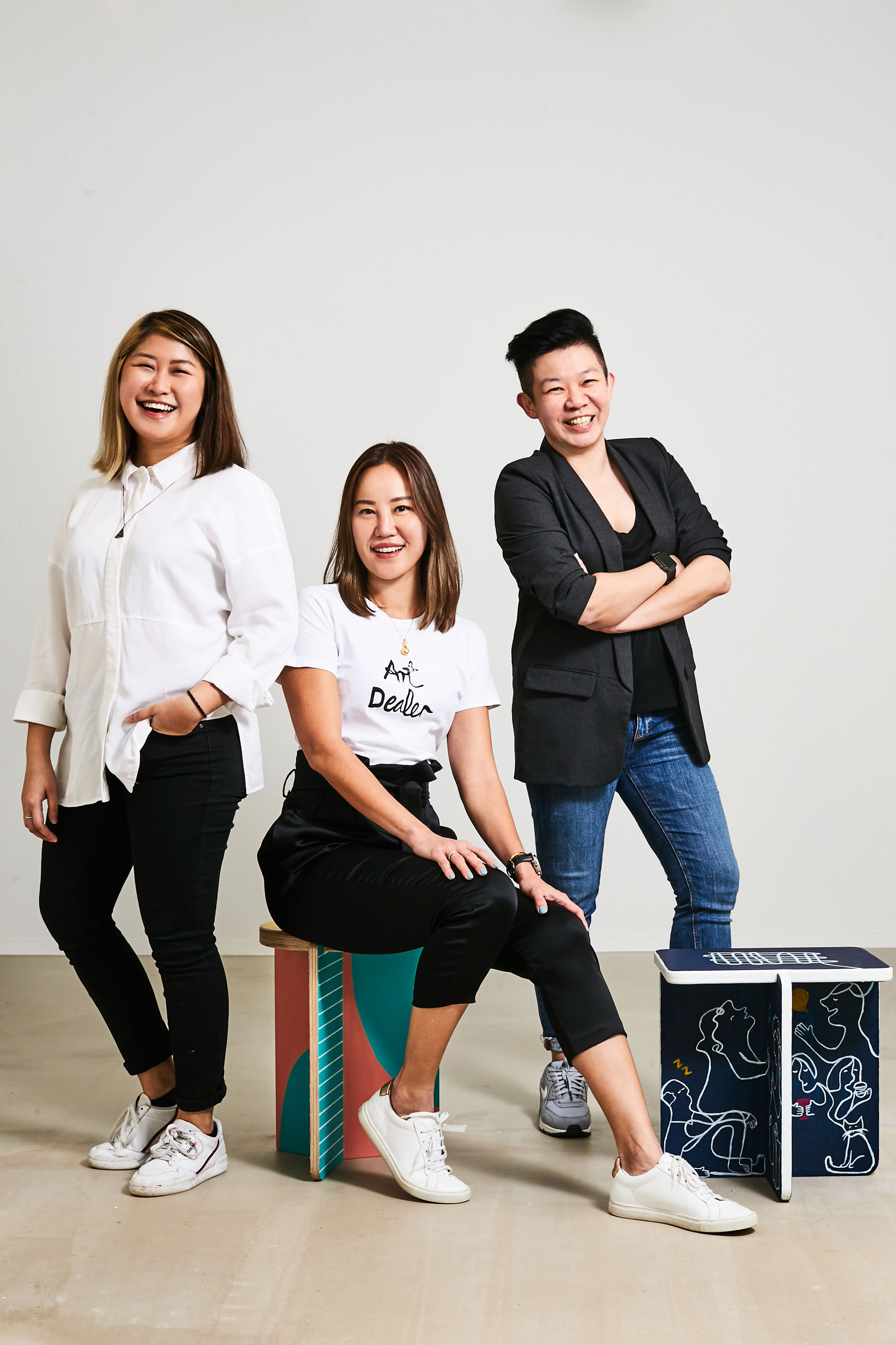 Designers from the White Jacket: Adelene Chan, Patricia Ho Douven, Suzanne Chin