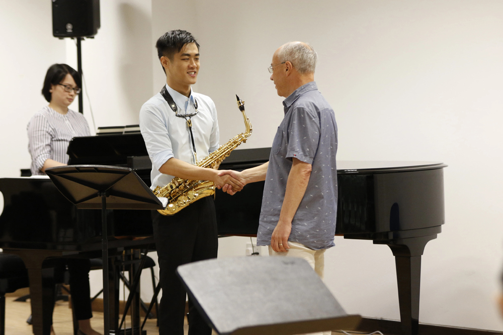 Composition workshop session